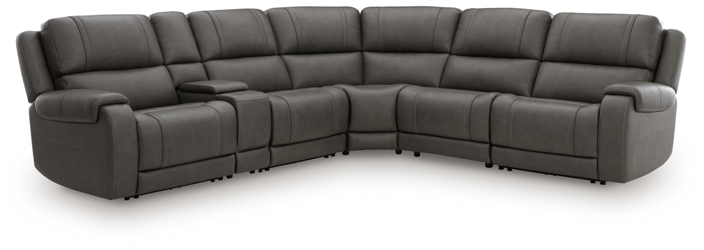 5Z-Harrenhurst 6-Piece Power Reclining Sectional