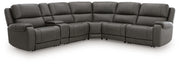 5Z-Harrenhurst 6-Piece Power Reclining Sectional