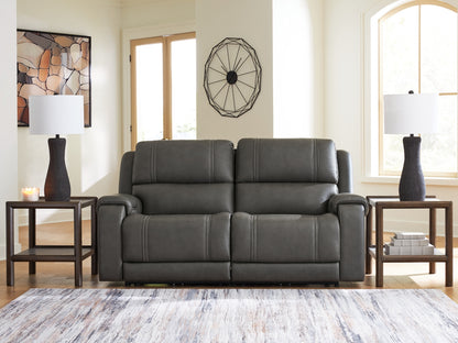 5Z-Harrenhurst 2-Piece Power Reclining Sectional Loveseat
