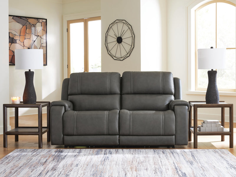 5Z-Harrenhurst 2-Piece Power Reclining Sectional Loveseat