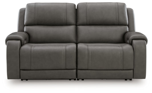 5Z-Harrenhurst 2-Piece Power Reclining Sectional Loveseat