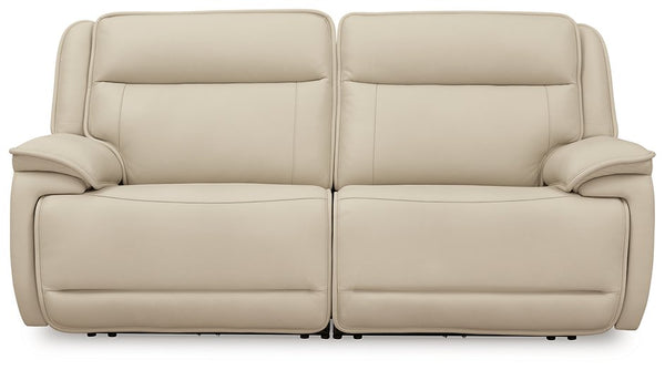 Double Deal Power Reclining Loveseat Sectional