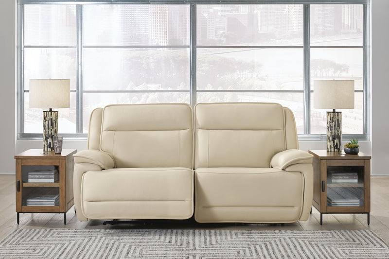 Double Deal 2-Piece Power Reclining Loveseat Sectional