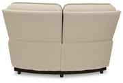 Double Deal 5-Piece Reclining Sectional with Console