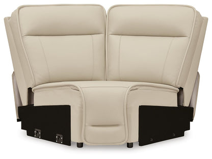 Double Deal 5-Piece Reclining Sectional with Console