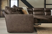 ModZ 7PC Power Reclining Sectional with Audio Consoles Set