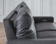 ModZ 6-Piece Power Reclining Sectional with Audio Console