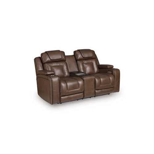 Stargin Power Reclining Loveseat with Fridge Cooler