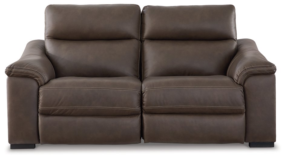 Loveseat seccional reclinable eléctrico Salvatore
