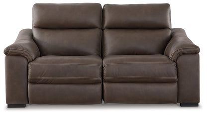 Loveseat seccional reclinable eléctrico Salvatore