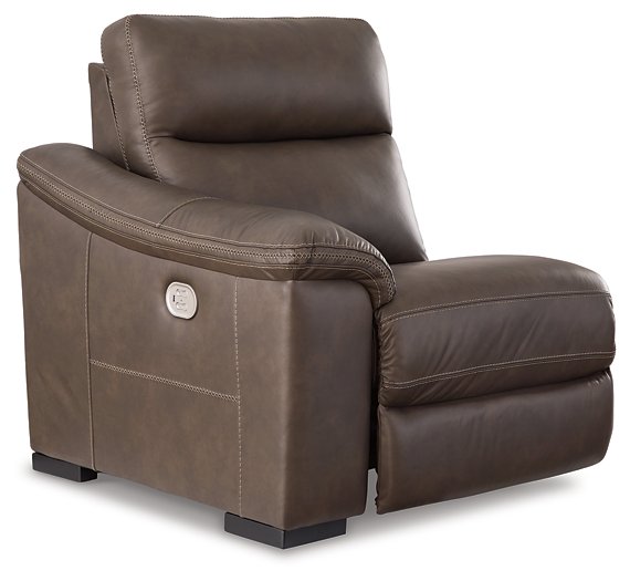 Loveseat seccional reclinable eléctrico Salvatore