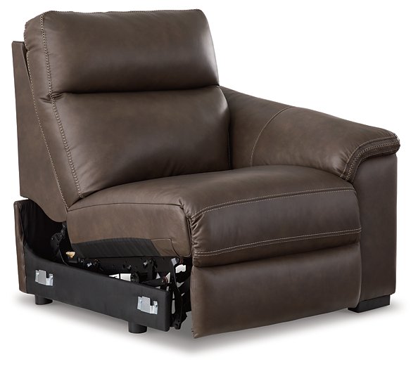 Loveseat seccional reclinable eléctrico Salvatore