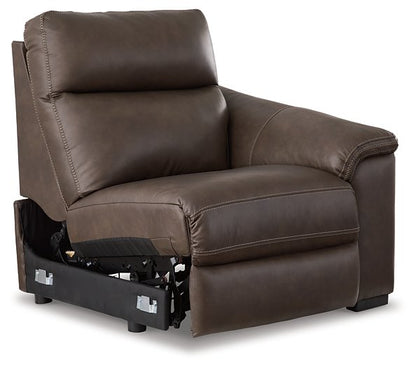 Loveseat seccional reclinable eléctrico Salvatore