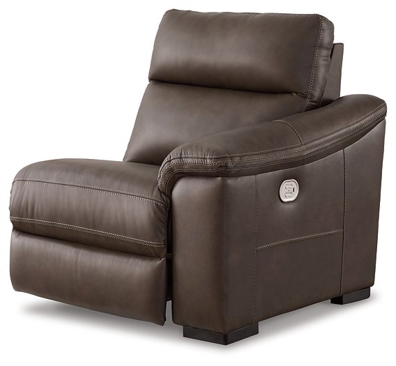 Loveseat seccional reclinable eléctrico Salvatore