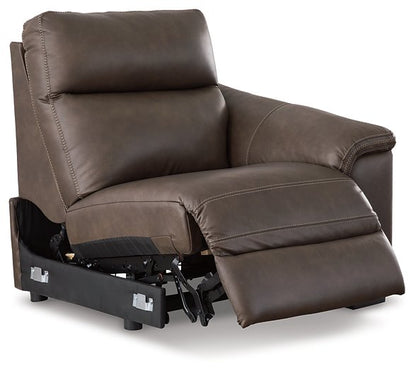 Loveseat seccional reclinable eléctrico Salvatore