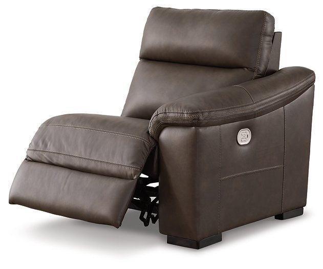 Loveseat seccional reclinable eléctrico Salvatore