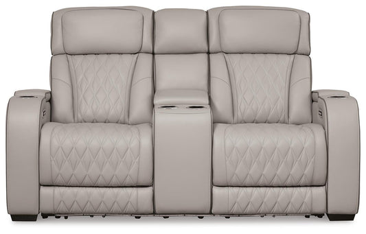 Boyington PWR REC Loveseat/CON/ADJ HDRST