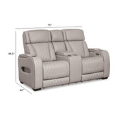 Boyington PWR REC Loveseat/CON/ADJ HDRST