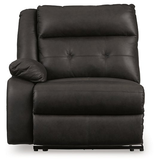 Mackie Pike Power Reclining Sectional Loveseat with Console