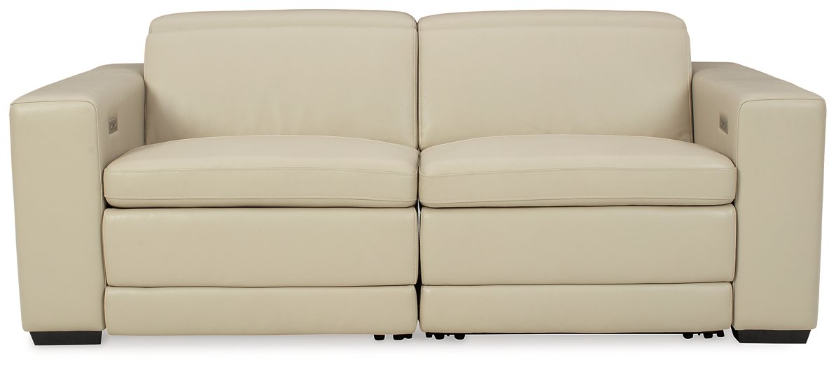 Texline Power Reclining Sectional Loveseat