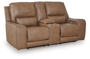 Silverbrooke PWR REC Loveseat/CON/ADJ HDRST