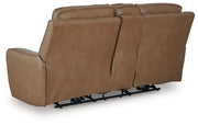 Silverbrooke PWR REC Loveseat/CON/ADJ HDRST