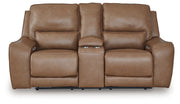 Silverbrooke PWR REC Loveseat/CON/ADJ HDRST