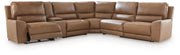 Silverbrooke 6-Piece Reclining Sectional with Storage Console