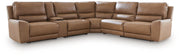 Silverbrooke 6-Piece Reclining Sectional with Storage Console