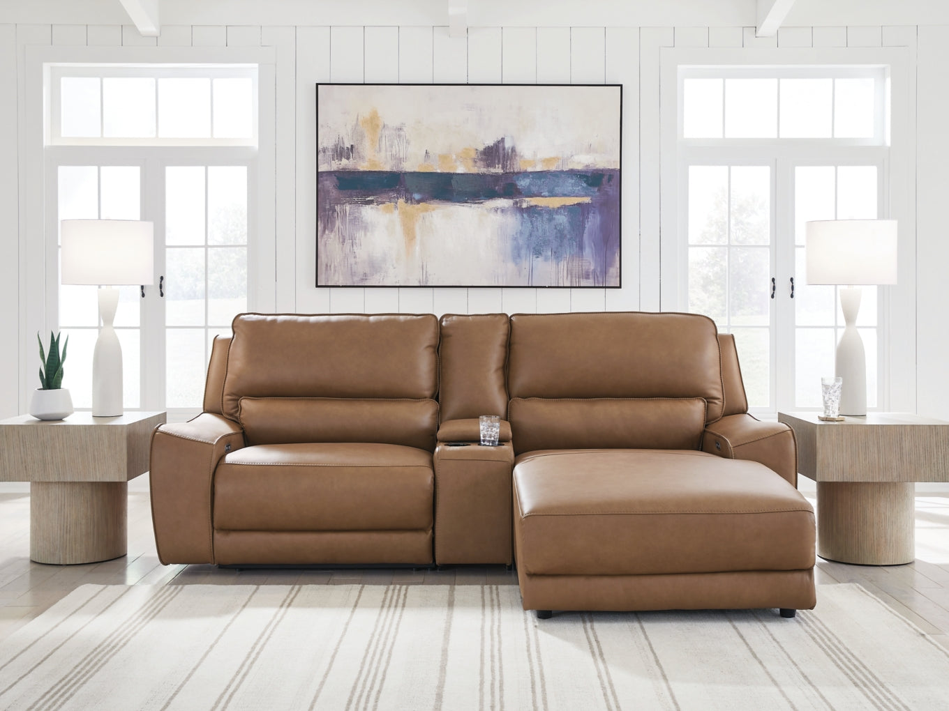 Silverbrooke 3-Piece Power Reclining Sectional with Chaise