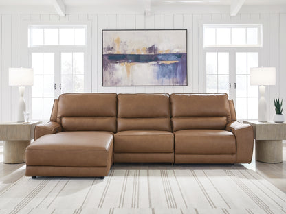 Silverbrooke 3-Piece Reclining Sofa Chaise