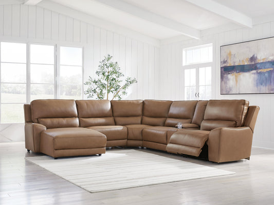 Silverbrooke 6-Piece Power Reclining Sectional with Chaise