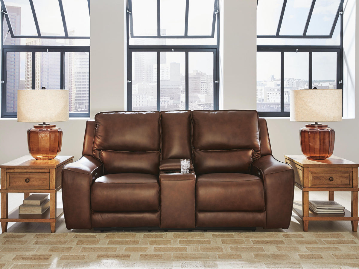 Silverbrooke PWR REC Loveseat/CON/ADJ HDRST