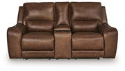 Silverbrooke PWR REC Loveseat/CON/ADJ HDRST