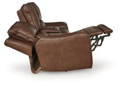 Silverbrooke PWR REC Loveseat/CON/ADJ HDRST