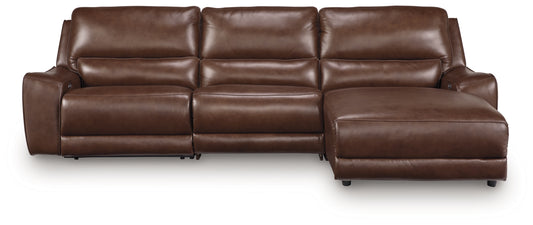 Silverbrooke 3-Piece Reclining Sofa Chaise