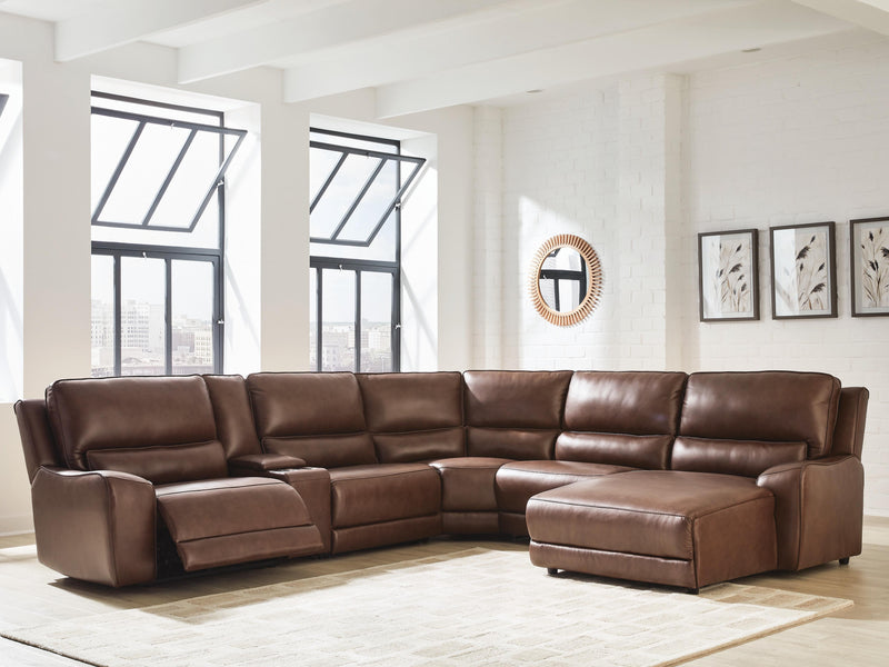 Silverbrooke 6-Piece Power Reclining Sectional with Chaise