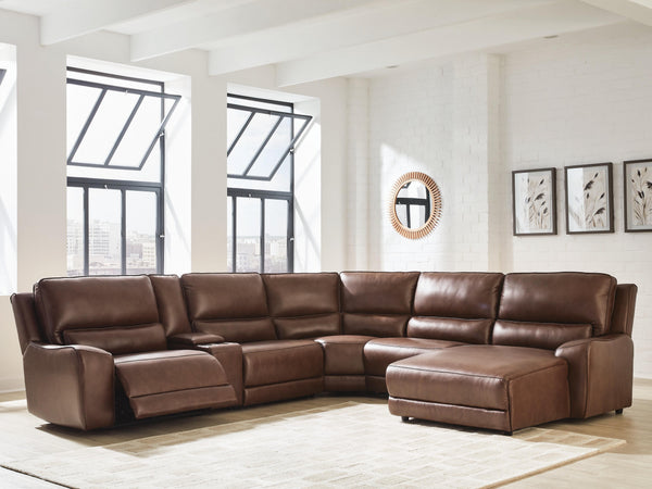 Silverbrooke 6-Piece Power Reclining Sectional with Chaise