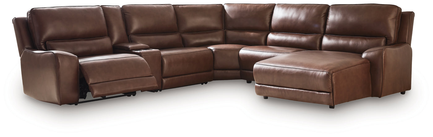 Silverbrooke 6-Piece Power Reclining Sectional with Chaise