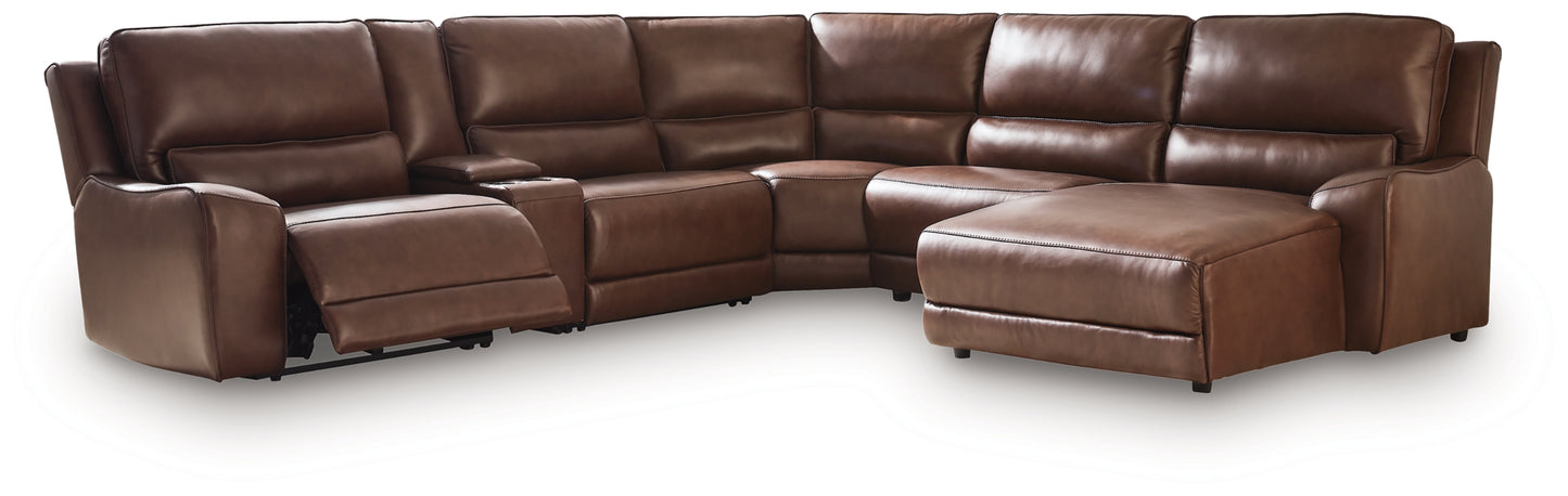 Silverbrooke 6-Piece Power Reclining Sectional with Chaise