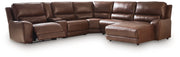 Silverbrooke 6-Piece Power Reclining Sectional with Chaise