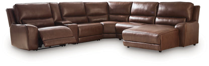Silverbrooke 6-Piece Power Reclining Sectional with Chaise