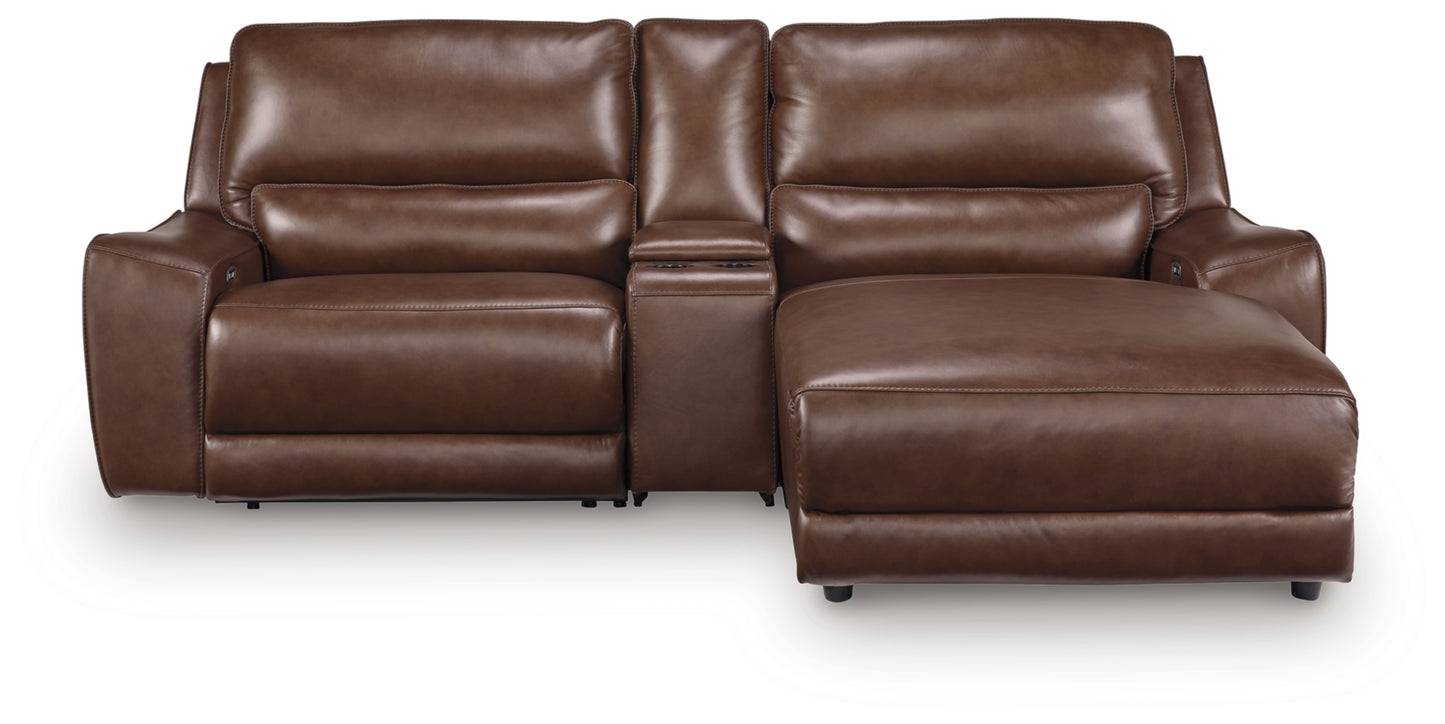 Silverbrooke 3-Piece Power Reclining Sectional with Chaise