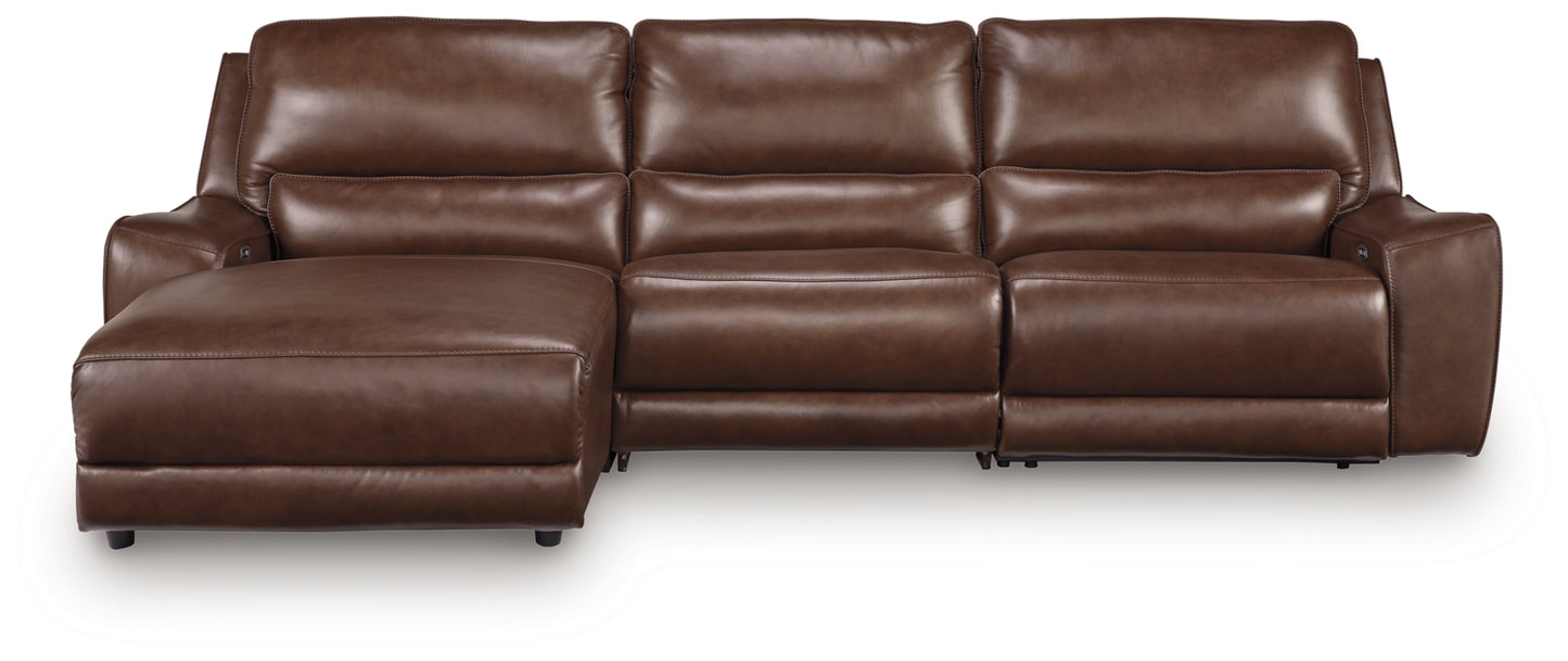 Silverbrooke 3-Piece Reclining Sofa Chaise