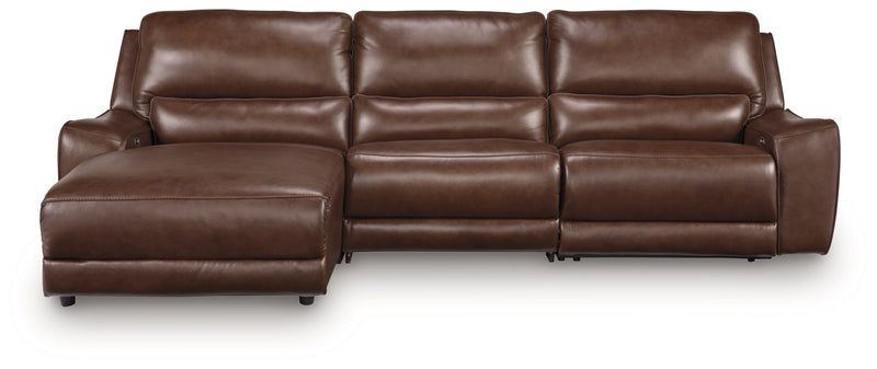 Silverbrooke 3-Piece Reclining Sofa Chaise