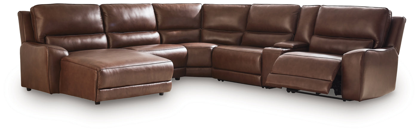 Silverbrooke 6-Piece Power Reclining Sectional with Chaise