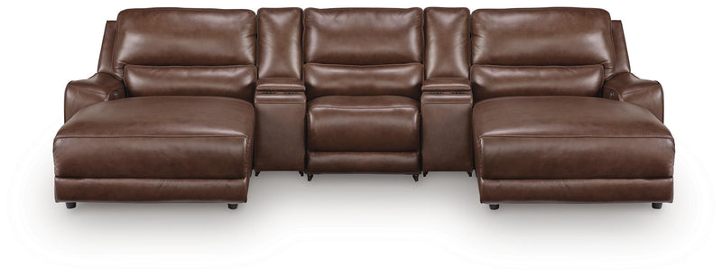 Silverbrooke 5-Piece Power Reclining Sectional with Chaise