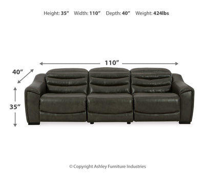 Center Line Sofa, Loveseat and Recliner