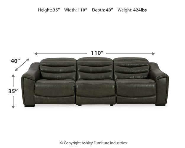 Center Line Power Reclining Upholstery Package