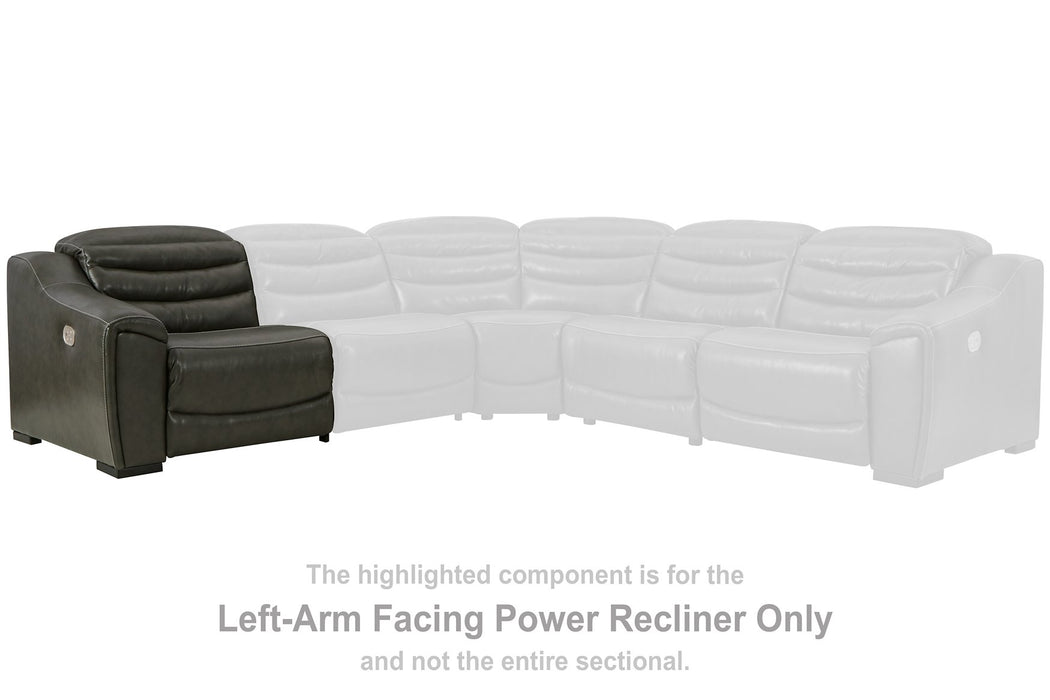 Center Line Power Reclining Loveseat with Console